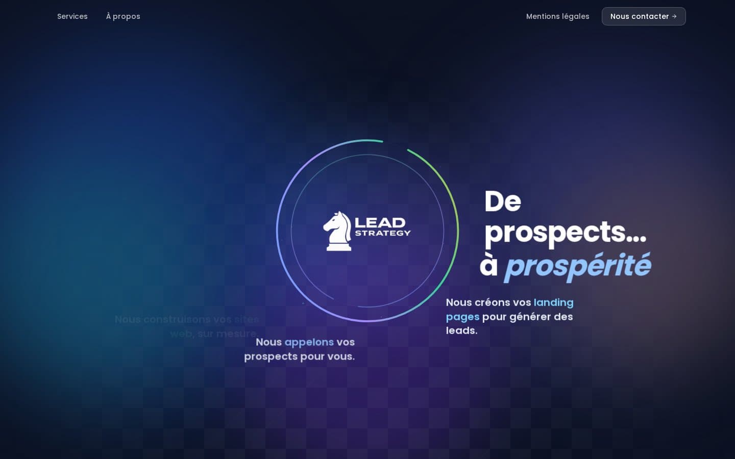 Aperçu — Lead Strategy