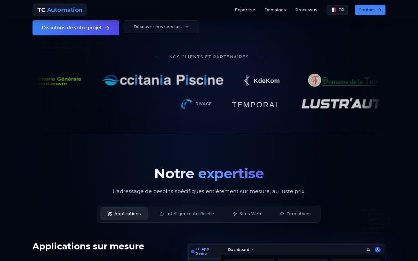 Aperçu — TC Automation