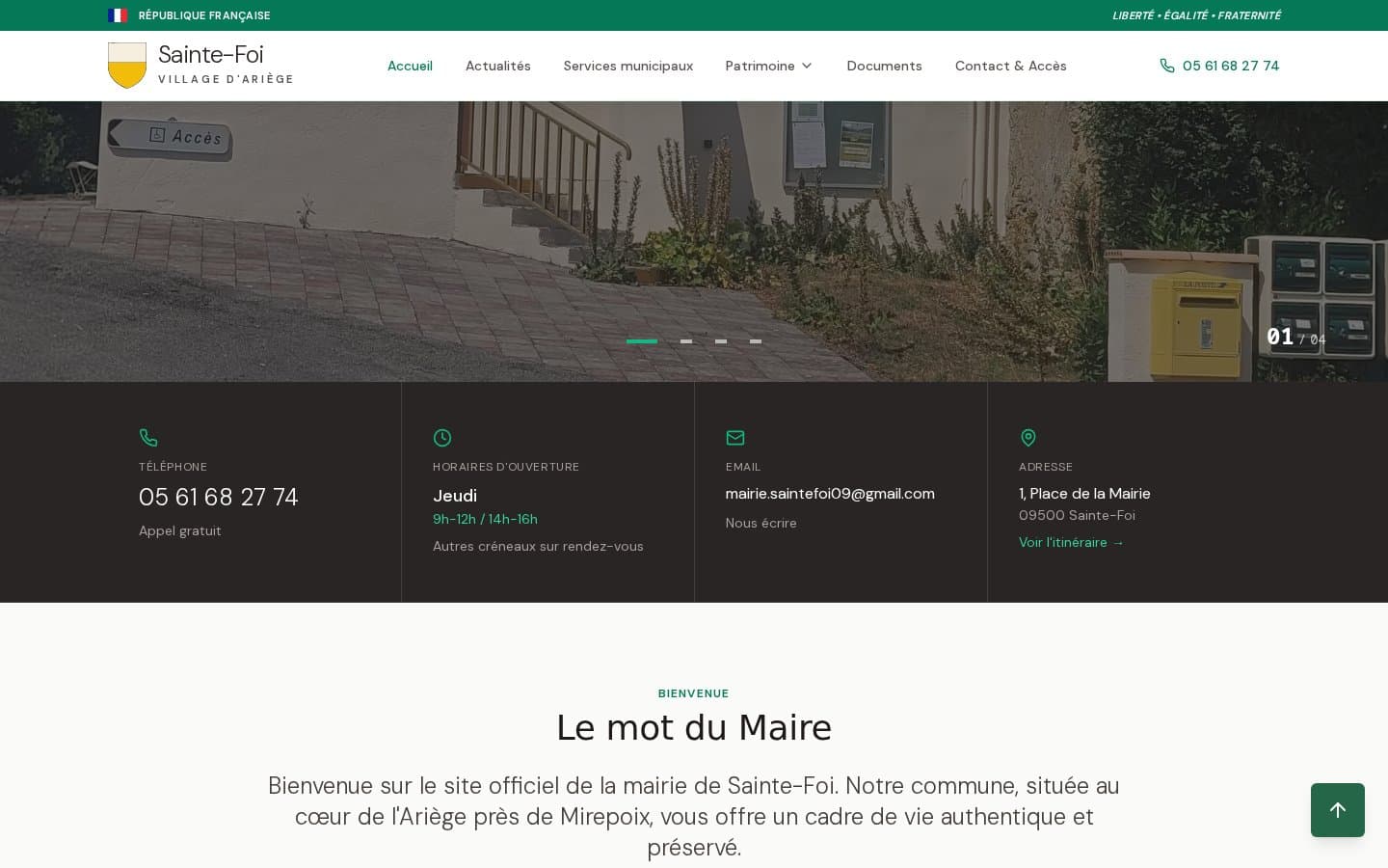 Mairie de Sainte-Foi